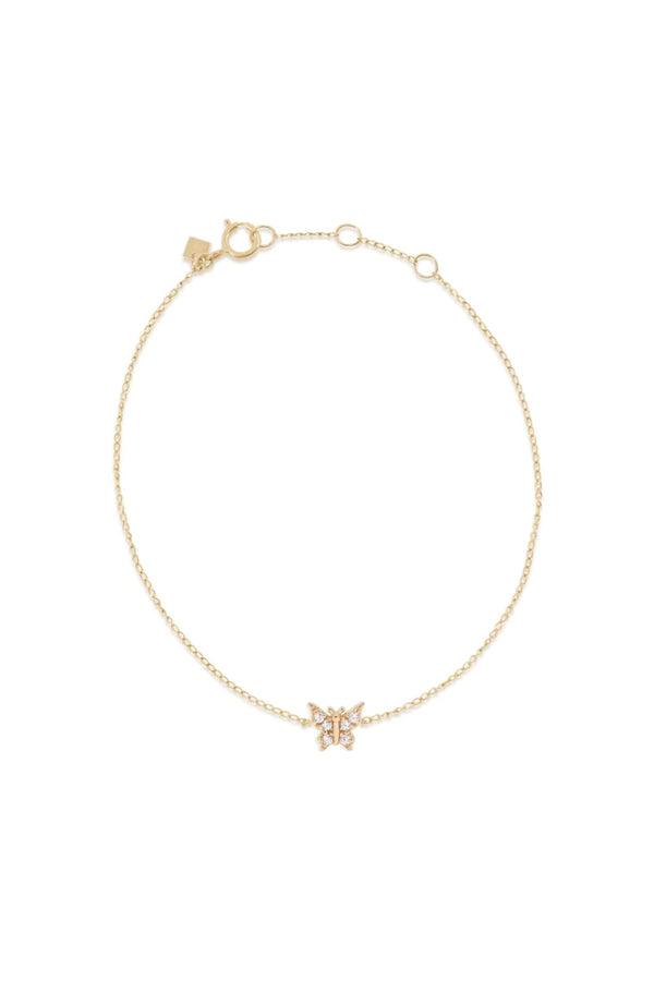 14k Solid Gold Fly With Me Necklace – by charlotte