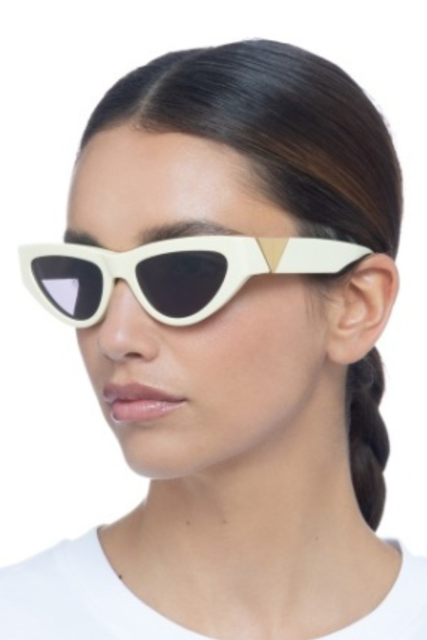 Bottega Veneta Cat-eye Acetate Sunglasses in Yellow