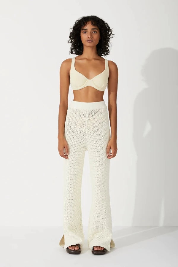 Audrey Crochet Cropped Top – SPELL
