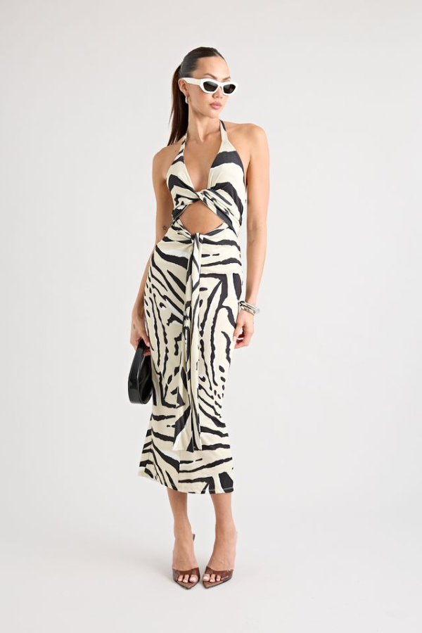 Pfeiffer | Toca Dress In Burbank Rationale Dress Zebra | Girls with Gems