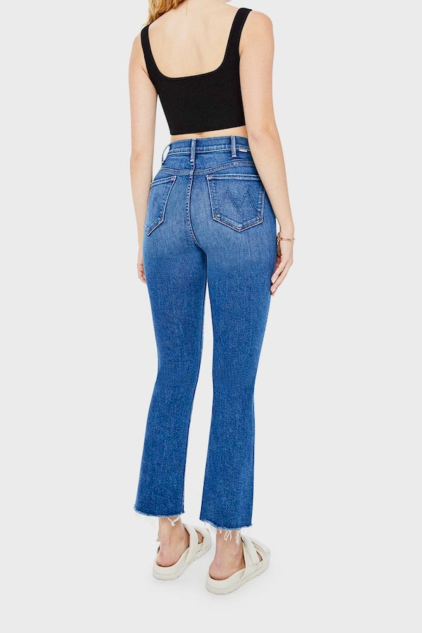 Mother Denim | The Hustler Ankle Fray Grasping At Straws | Girls with Gems