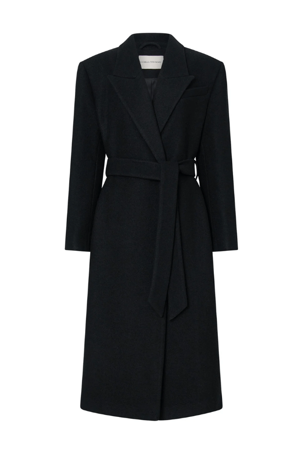 Base Blazer Coat Black