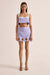 Cin Cin Swim | Twiggy Crop Top Periwinkle | Girls with Gems