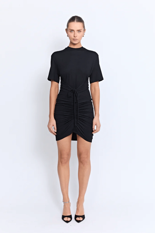 Pfeiffer | Angello Mini Dress Black | Girls with Gems