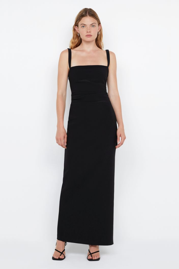 Bec and Bridge | Leora Tuck Maxi Dress Black | Girls with Gems