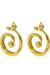 Mountain and Moon | Gaia Earrings Gold | Girls with Gems