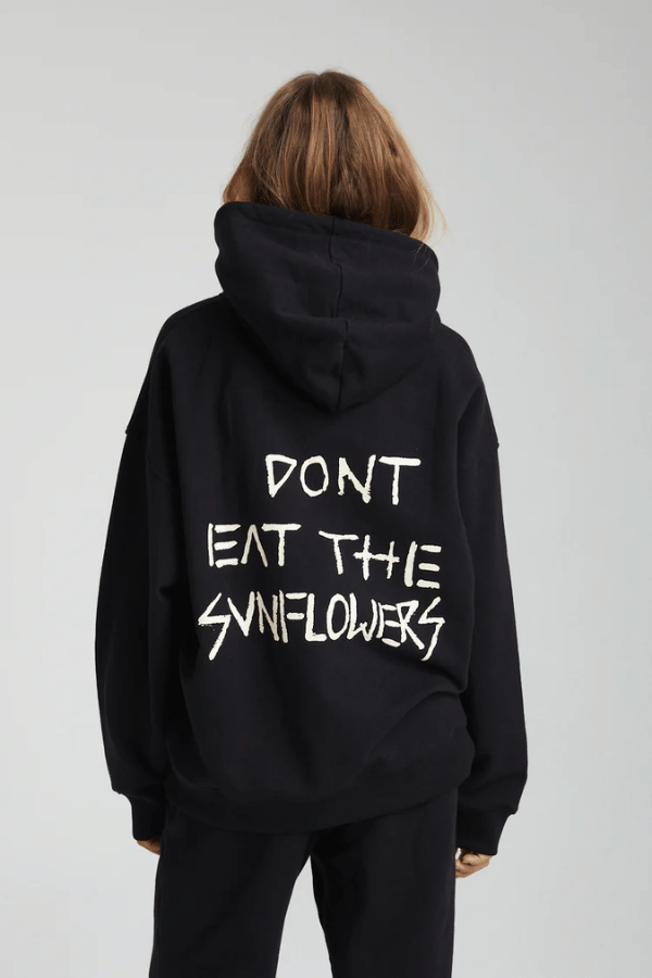 Summi Summi | Boyfriend Hoodie Don&#39;t Eat Sunflower | Girls with Gems