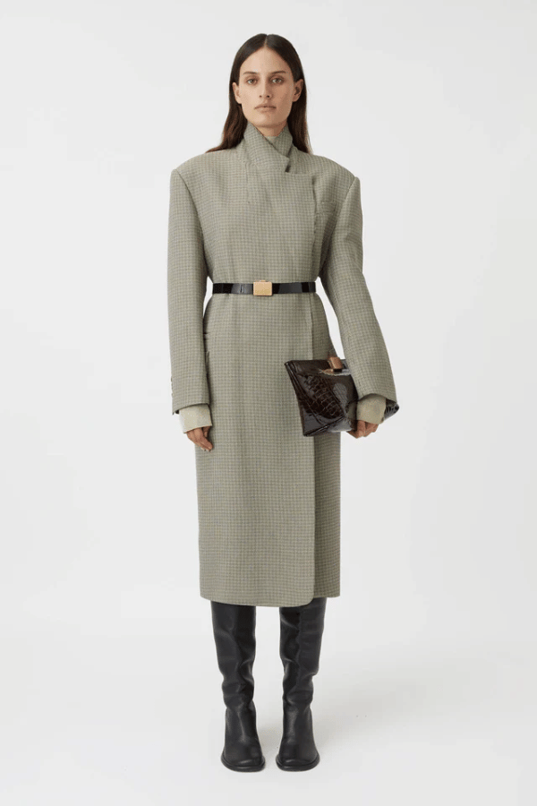 Camilla and Marc | Banks Coat Black Houndstooth | Girls with Gems