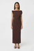 Camilla and Marc | Mara Dress Chestnut | Girls with Gems