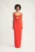 Tojhà | Madeleine Dress Flame Red  | Girls with Gems