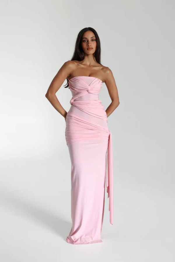 Natalie Rolt | Miranda Gown Blossom Pink | Girls with Gems