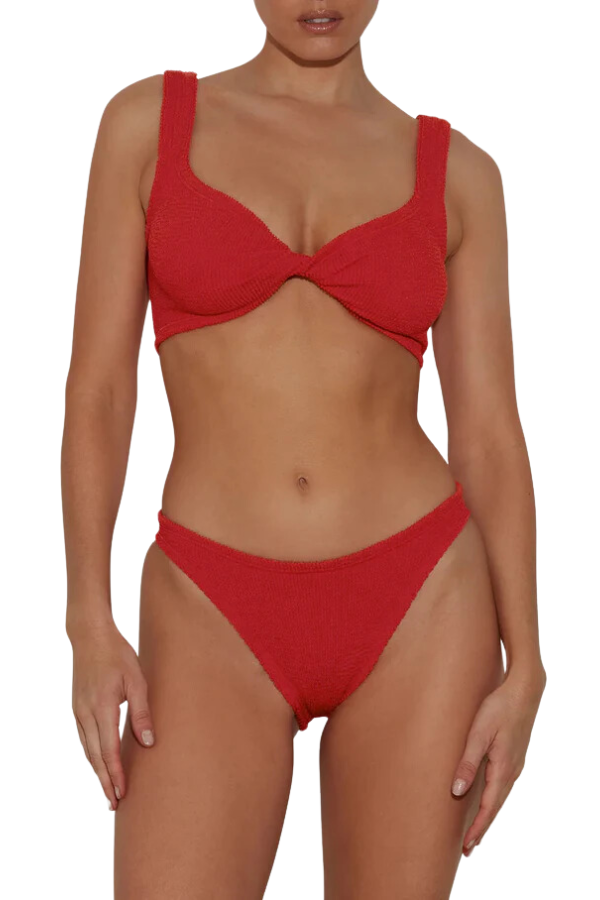 Hunza G | Juno Bikini Red | Girls with Gems