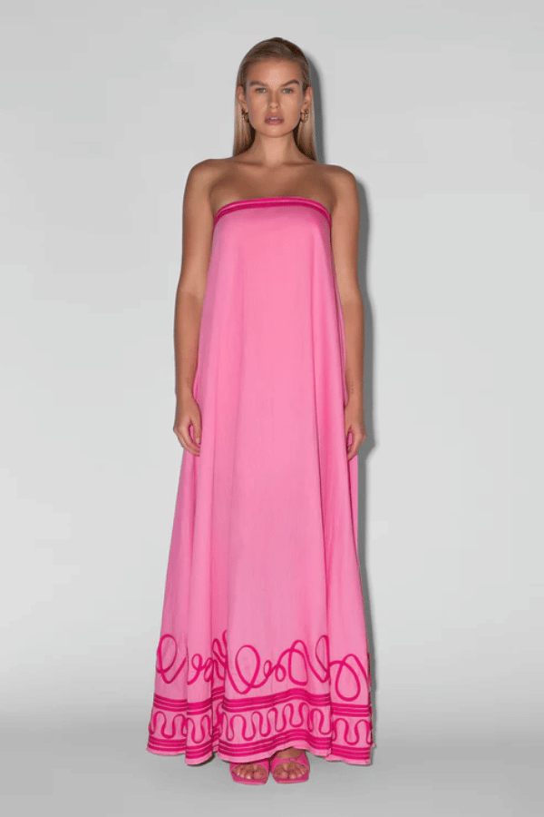 The Wolf Gang | Casella Maxi Dress Candy | Girls with Gems