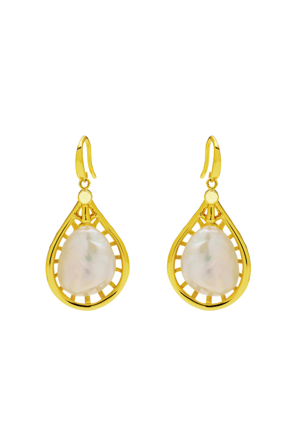 Amber Sceats | Soren Earrings Gold | Girls with Gems