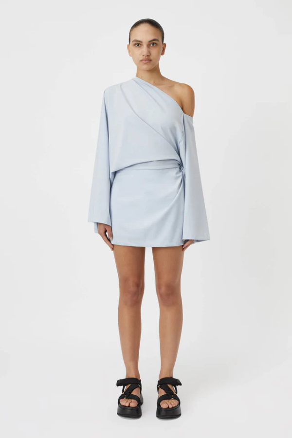 Camilla and Marc | Elliot Mini Dress Blue Haze | Girls with Gems