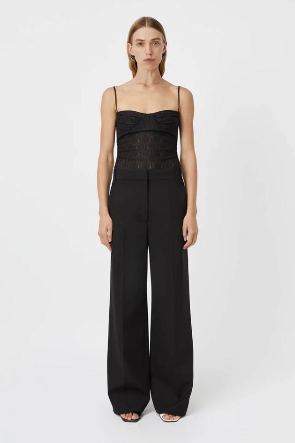 Camilla and Marc | Camille Lace Bodysuit Black | Girls with Gems