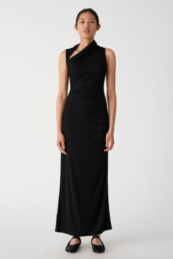 Misha | Albie Maxi Dress Black | Girls with Gems