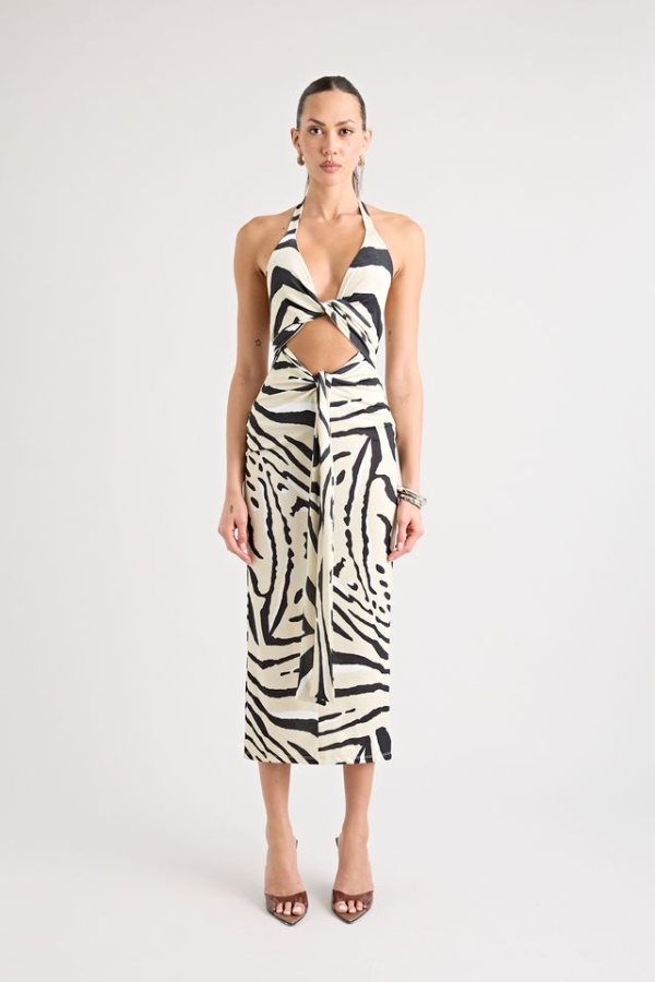 Pfeiffer | Toca Dress In Burbank Rationale Dress Zebra | Girls with Gems