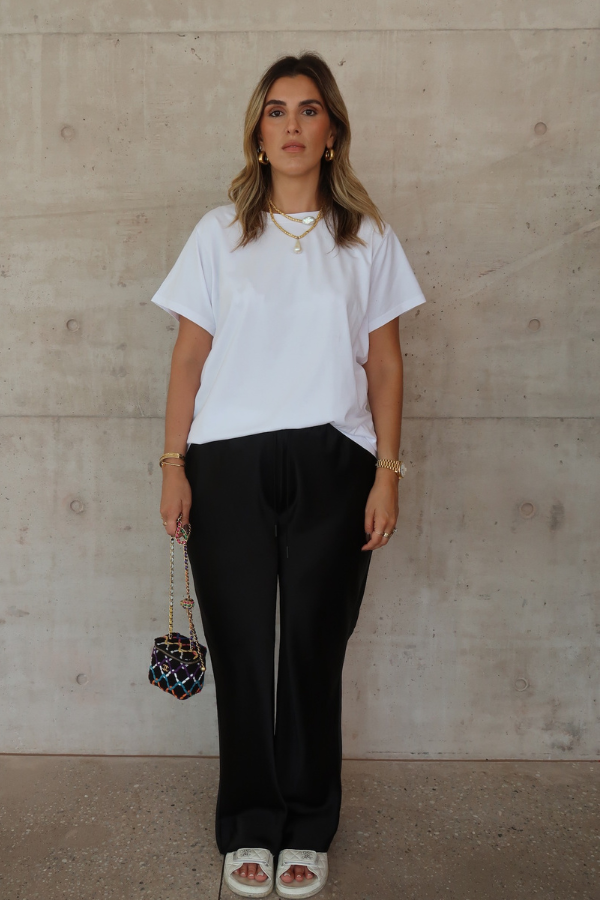 Sneaky Link | White Tee | Girls With Gems