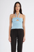 Benni | Prianka Halter Top Glacier Blue | Girls with Gems