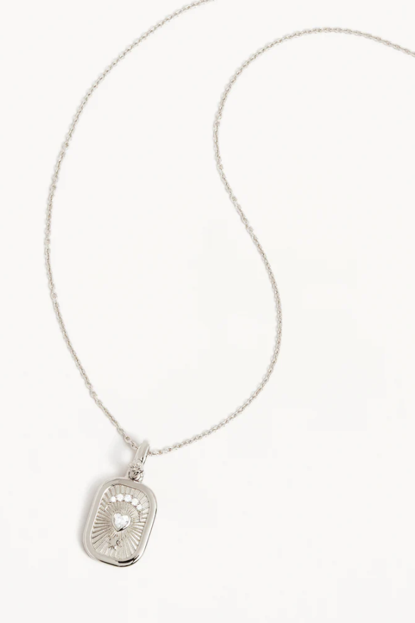 By Charlotte | Made of Magic Necklace Sterling Silver | Girls with Gems