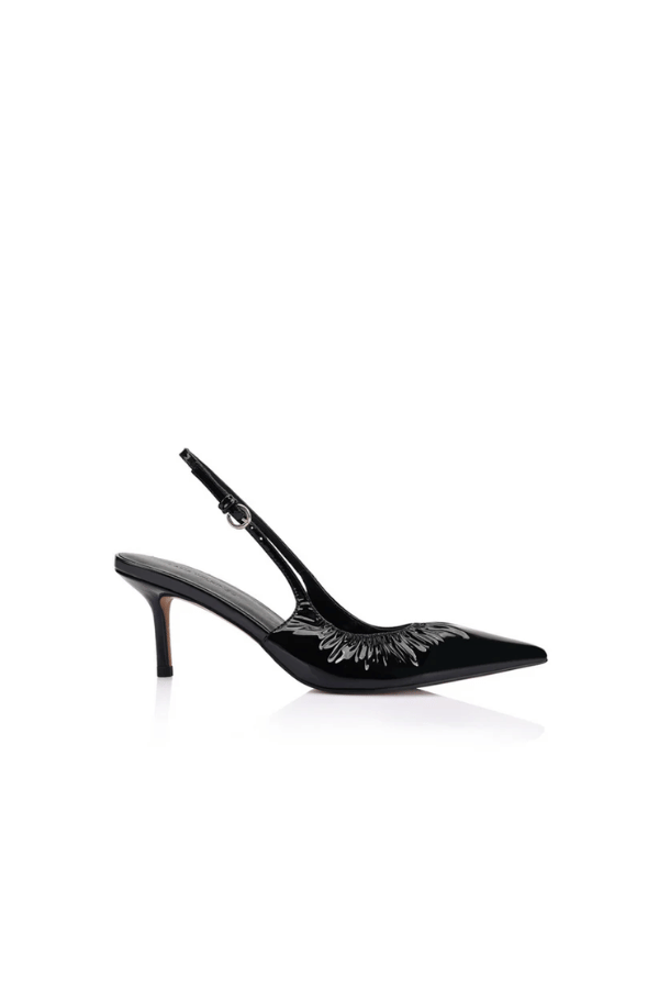 Lana Wilkinson | Charlotte Pump Black Patent | Girls with Gems