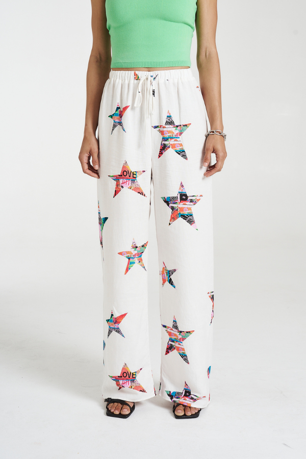 Summi Summi | Elastic Waist Pants Star X Lovers | Girls with Gems