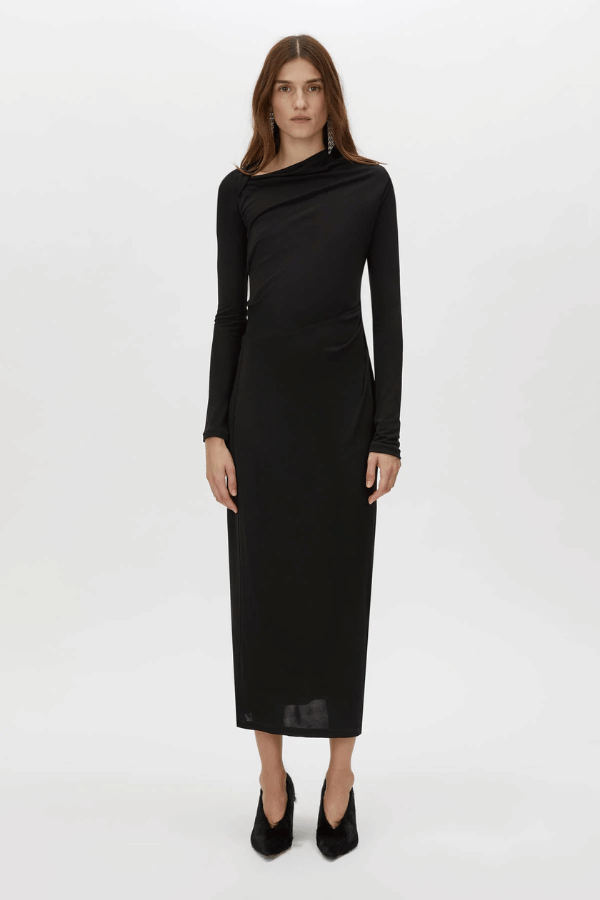 Mai Long Sleeve Dress Black