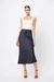 Mossman | Illusion Midi Skirt Slate | Girls with Gems