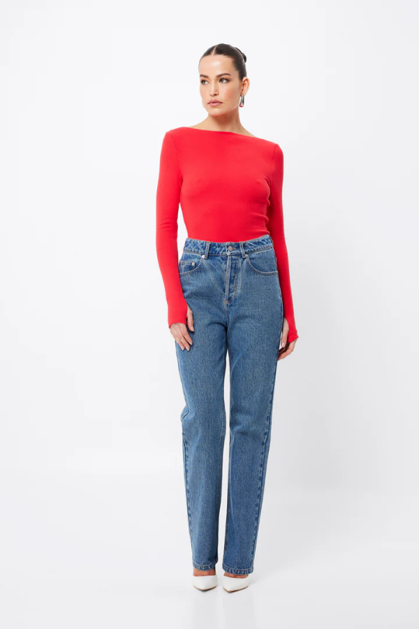 Mossman | Camden Top Red | Girls with Gems