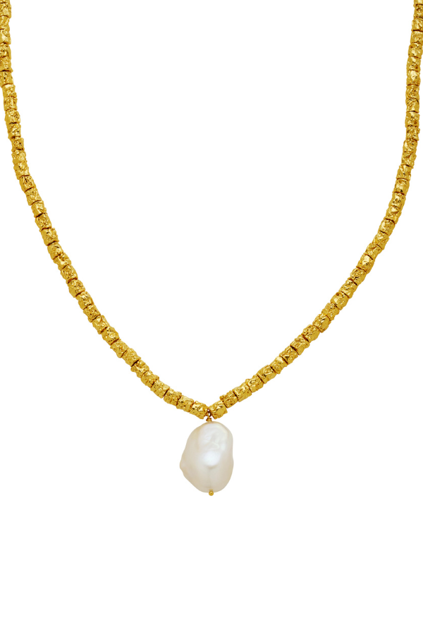 Amber Sceats | Benita Necklace Gold Plated | Girls with Gems