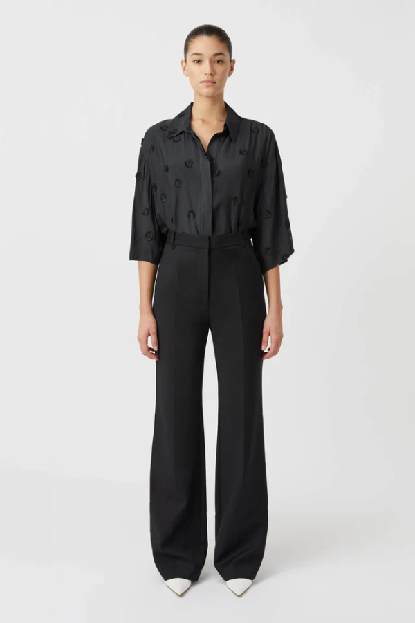 Camilla and Marc | Ottilie Shirt Black | Girls with Gems