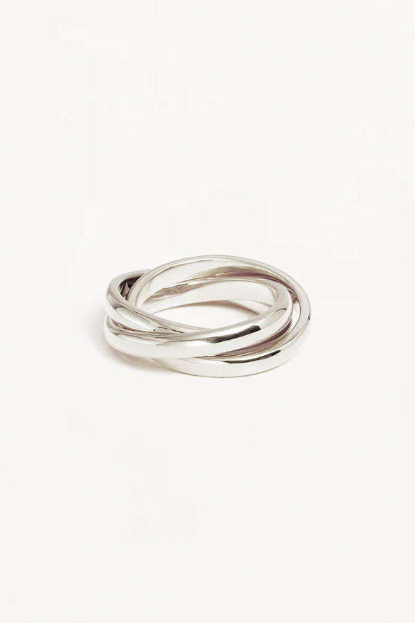 By Charlotte | Now and Forever Ring Sterling Silver | Girls with Gems