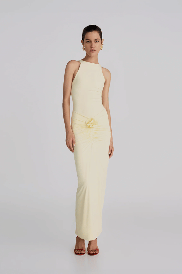 Maygel Coronel | Alquimia Maxi Dress Vanilla | Girls with Gems