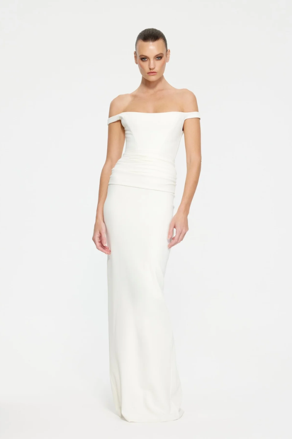 Effie Kats | Hayward Gown Ivory | Girls with Gems