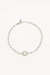 By Charlotte | Breathe Pearl Bracelet Sterling Silver | Girls with Gems