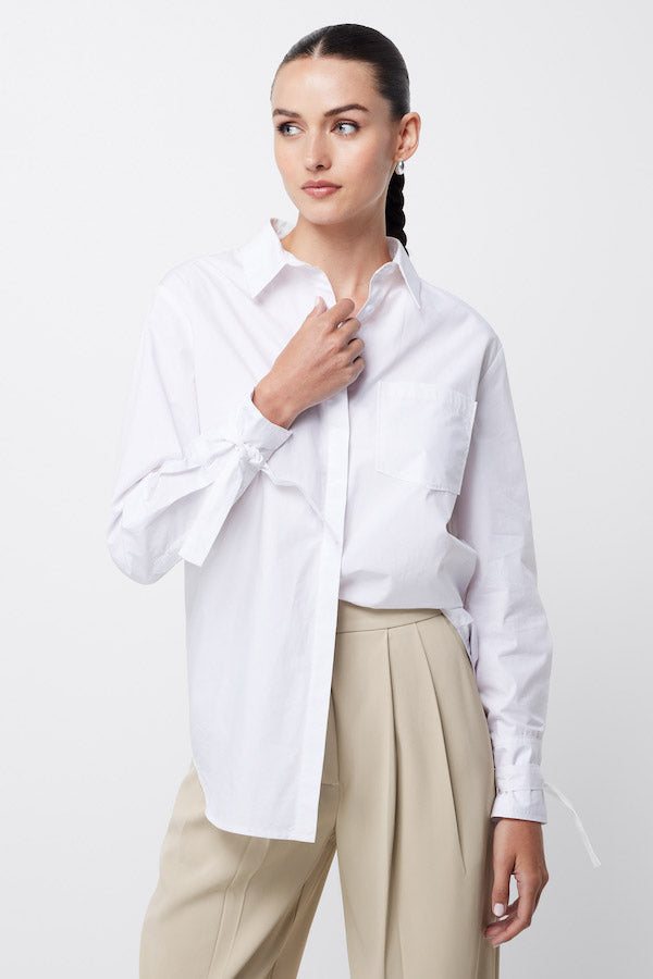 Mossman | In Knots Shirt White | Girls with Gems