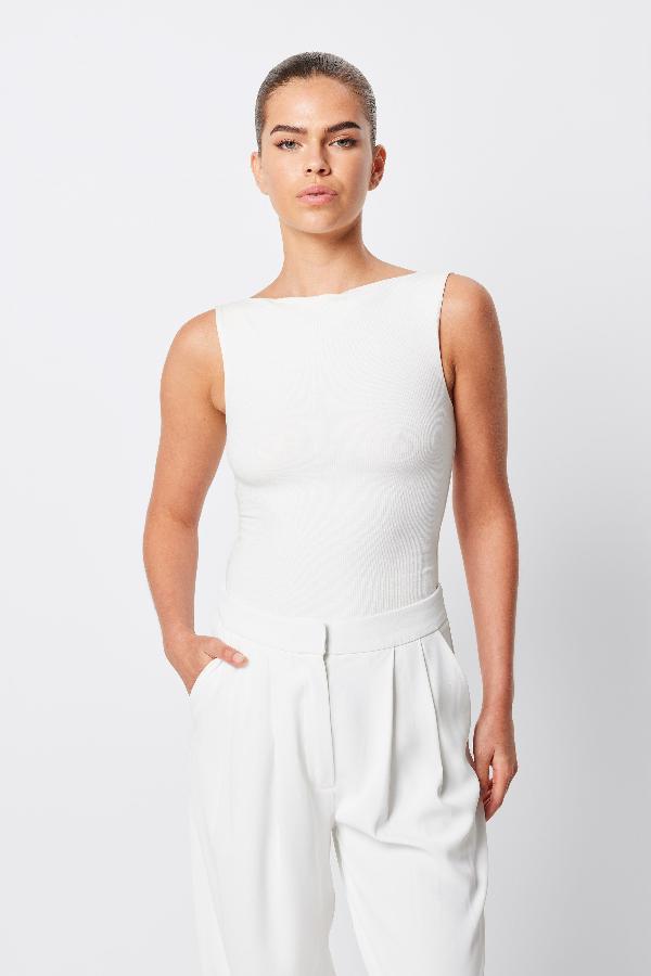 Mossman | Arles Top White | Girls With Gems