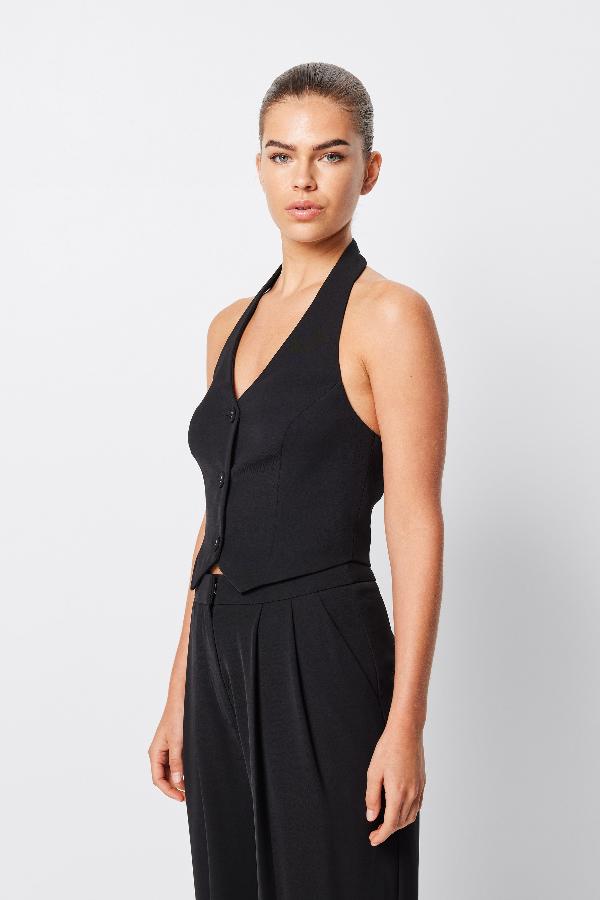 Mossman | Saint Tropez Vest Black | Girls With Gems