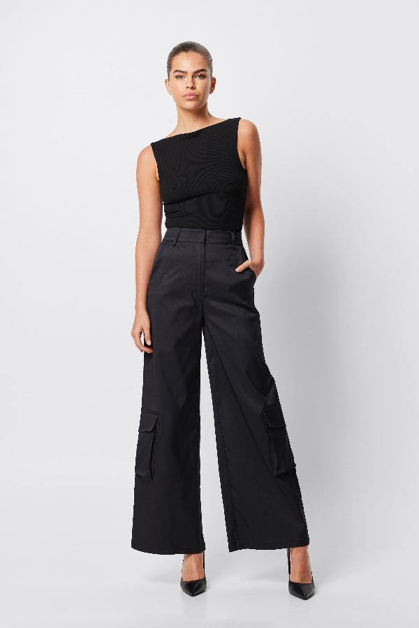 Mossman | Cannes Pant Black | Girls With Gems