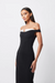 Mossman | Imperial Midi Dress Black/White | Girls with Gems