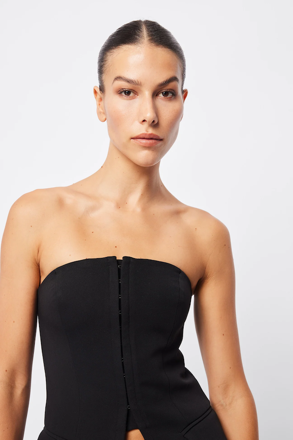 Mossman | In Formation Top Black | Girls with Gems