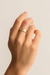 By Charlotte | Love Ring 18k Gold Vermeil | Girls with Gems