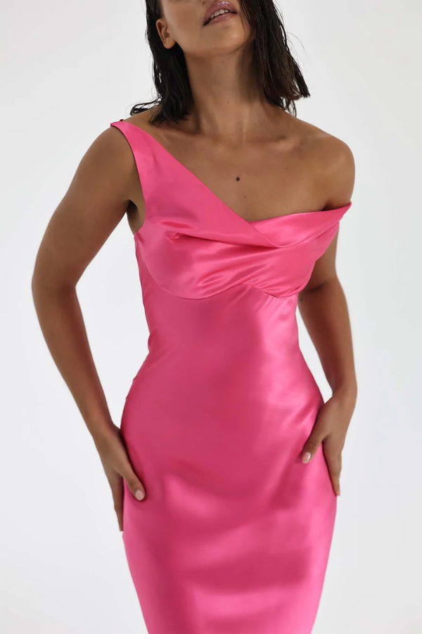 Natalie Rolt | Monika Gown Neon Pink | Girls with Gems