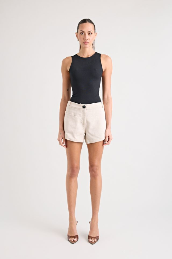 Pfeiffer | Pino Tailored Short Natural | Girls with Gems