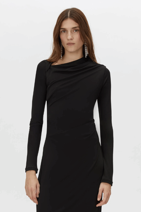Mai Long Sleeve Dress Black