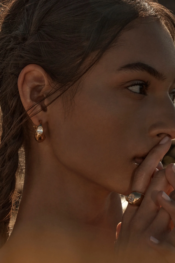 Amber Sceats | Ansel earrings | Girls with Gems