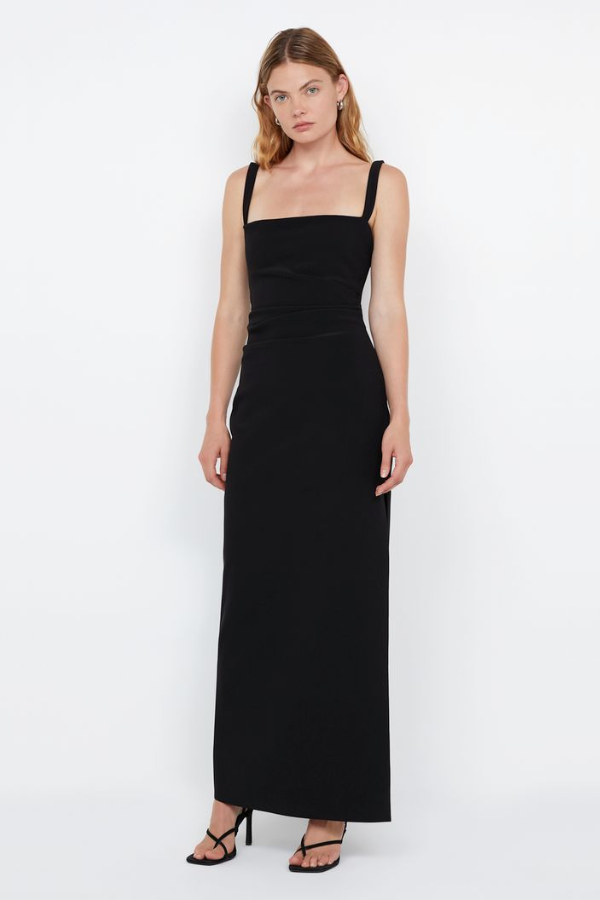 Bec and Bridge | Leora Tuck Maxi Dress Black | Girls with Gems
