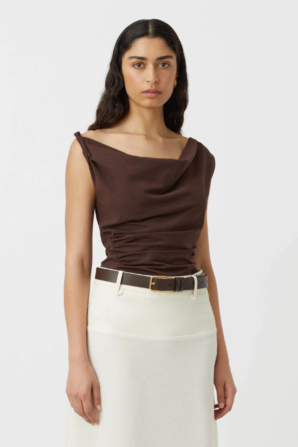 Camilla and Marc | Mara Top Chestnut | Girls with Gems