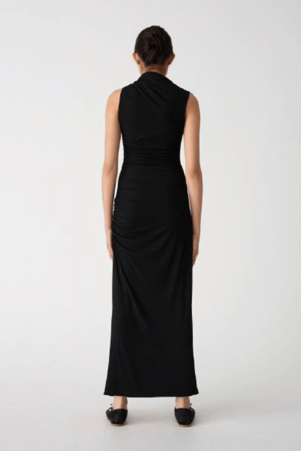 Misha | Albie Maxi Dress Black | Girls with Gems